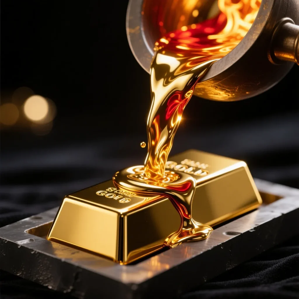 سرمایه‌گذاری در طلا آب شده: چرا این نوع طلا "سود خالص" بازار است؟ (راهنمای صفر تا صد)