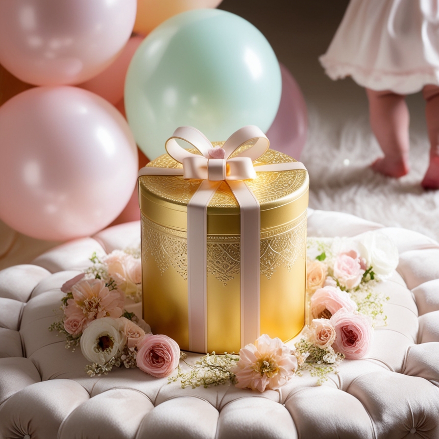 7 ایده هدیه طلا برای نوزاد دختر