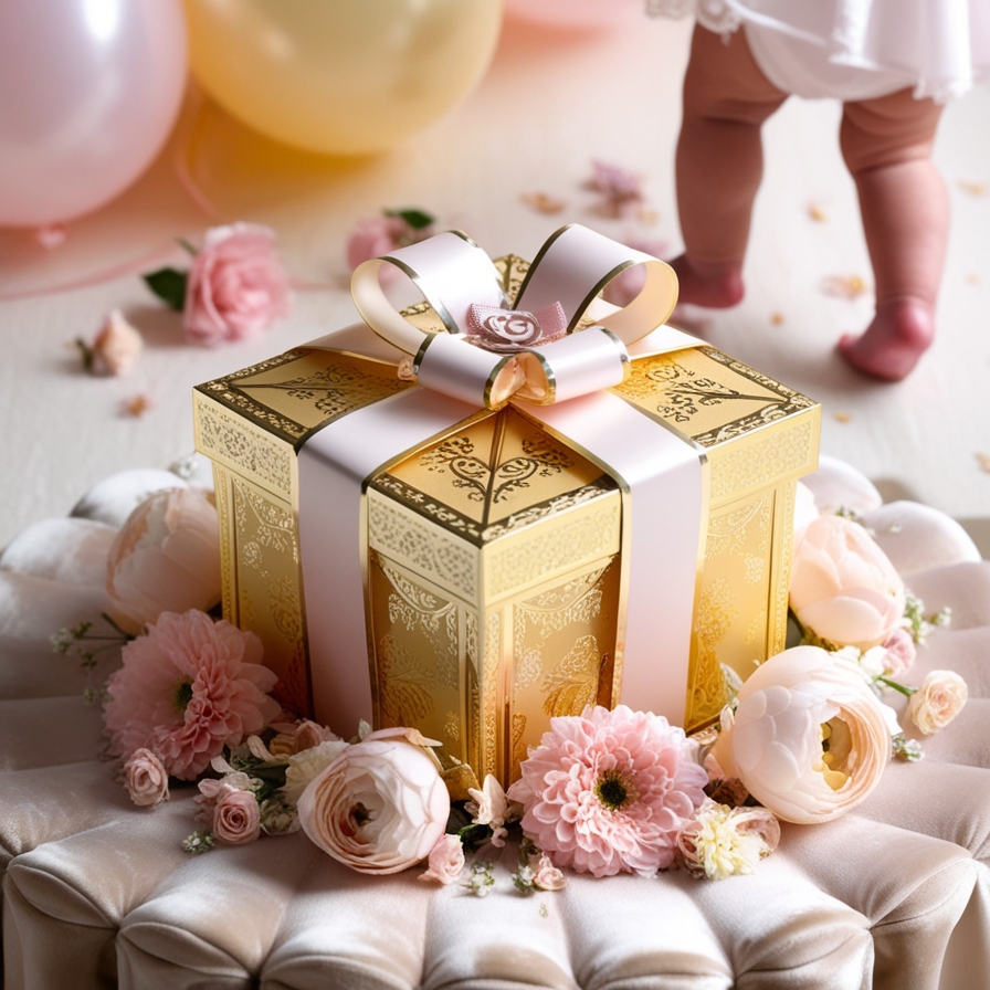 7 ایده هدیه طلا برای نوزاد دختر