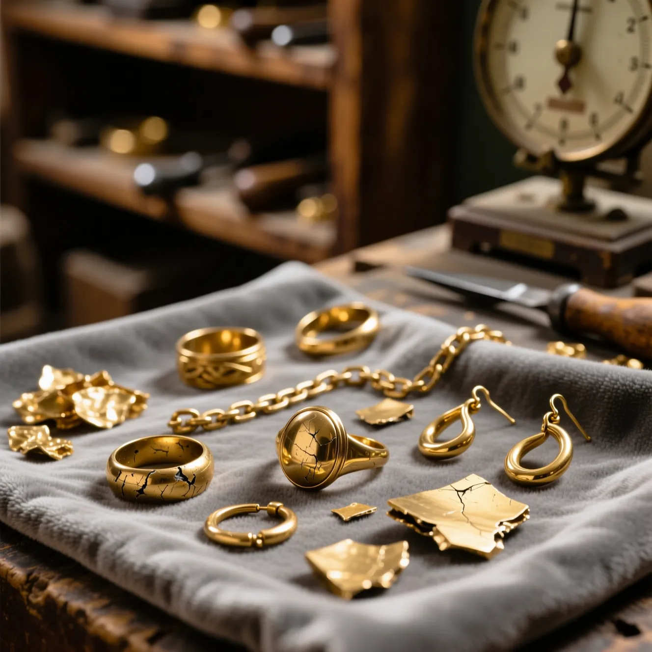 طلای متفرقه چیست؟طلای آب شده با طلای متفرقه تفاوت دارد؟