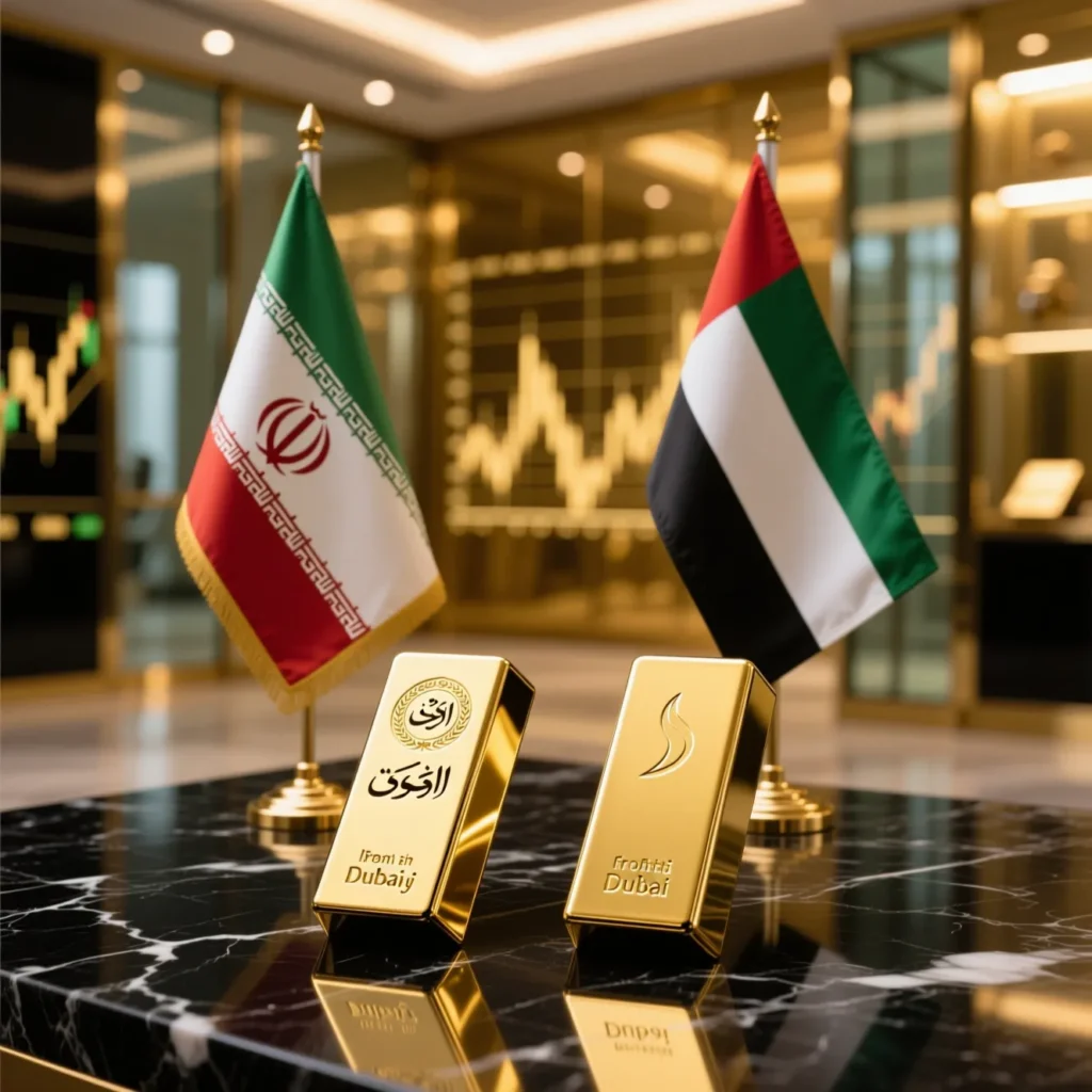 مقایسه قیمت طلا در ایران و دبی 1404: کدام کشور طلا ارزان ‌تر دارد؟