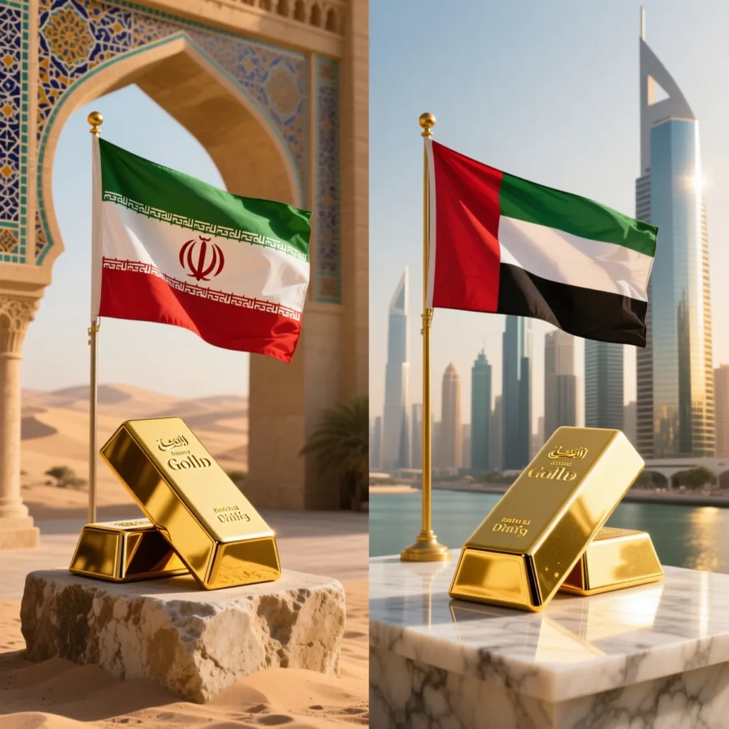 مقایسه قیمت طلا در ایران و دبی 1404: کدام کشور طلا ارزان ‌تر دارد؟