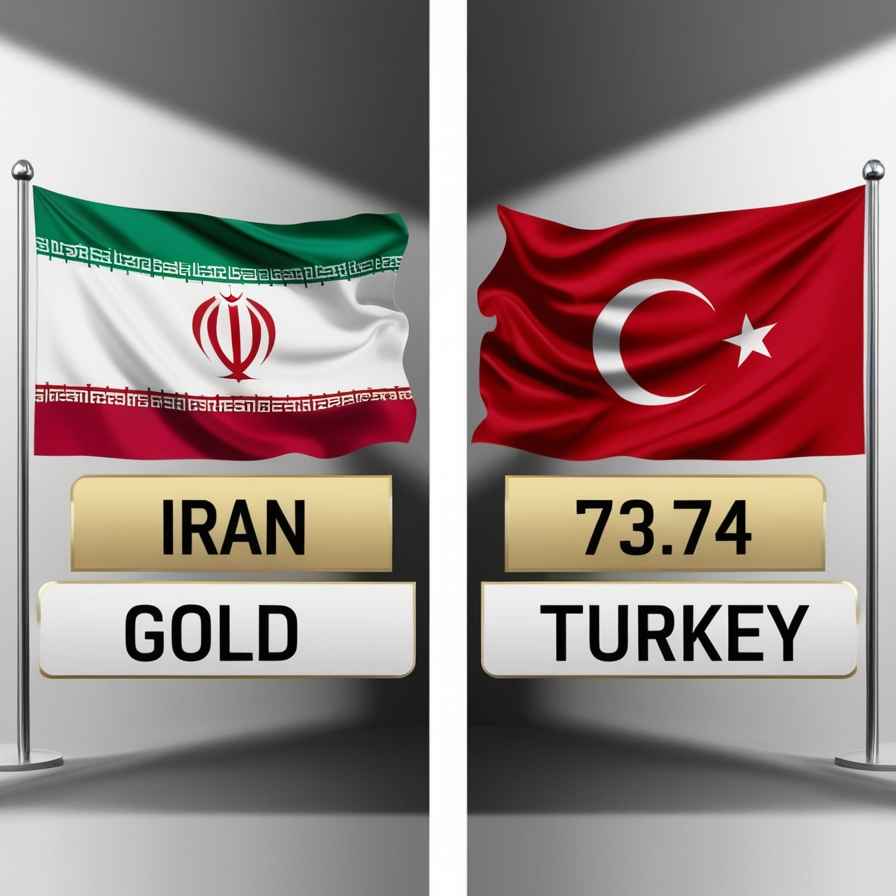 مقایسه قیمت طلا در ایران و ترکیه