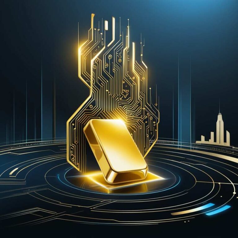 تاثیر بلاکچین و هوش مصنوعی بر بازار طلا
