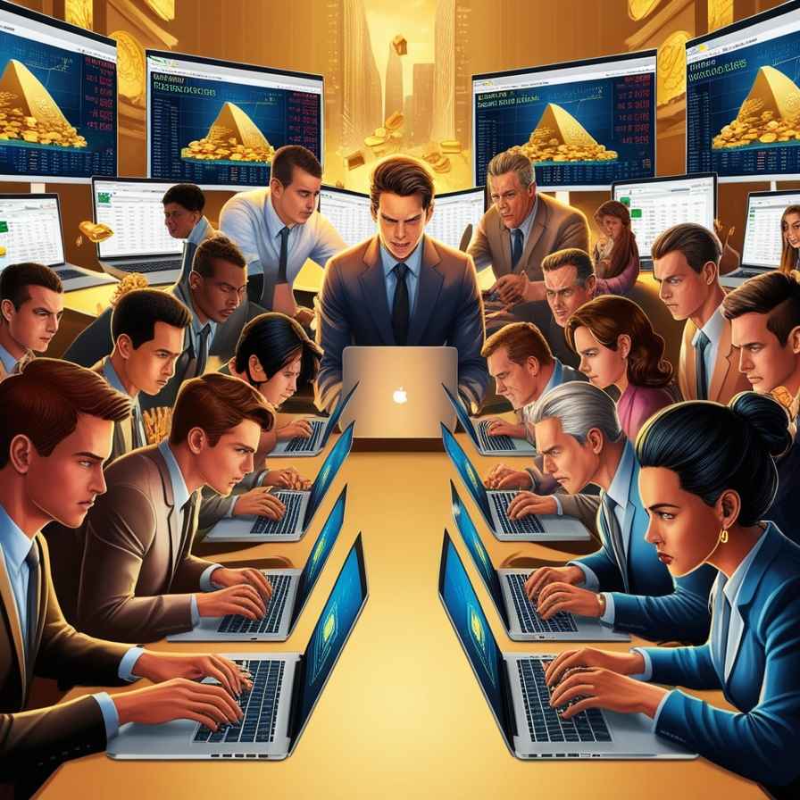 روش‌ های نوسان گیری طلای آب شده