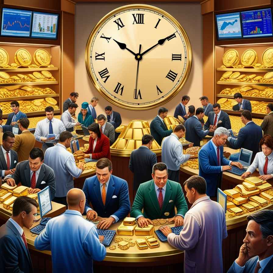  آیا ساعت باز شدن قیمت طلا در ایران با جهان متفاوت است؟