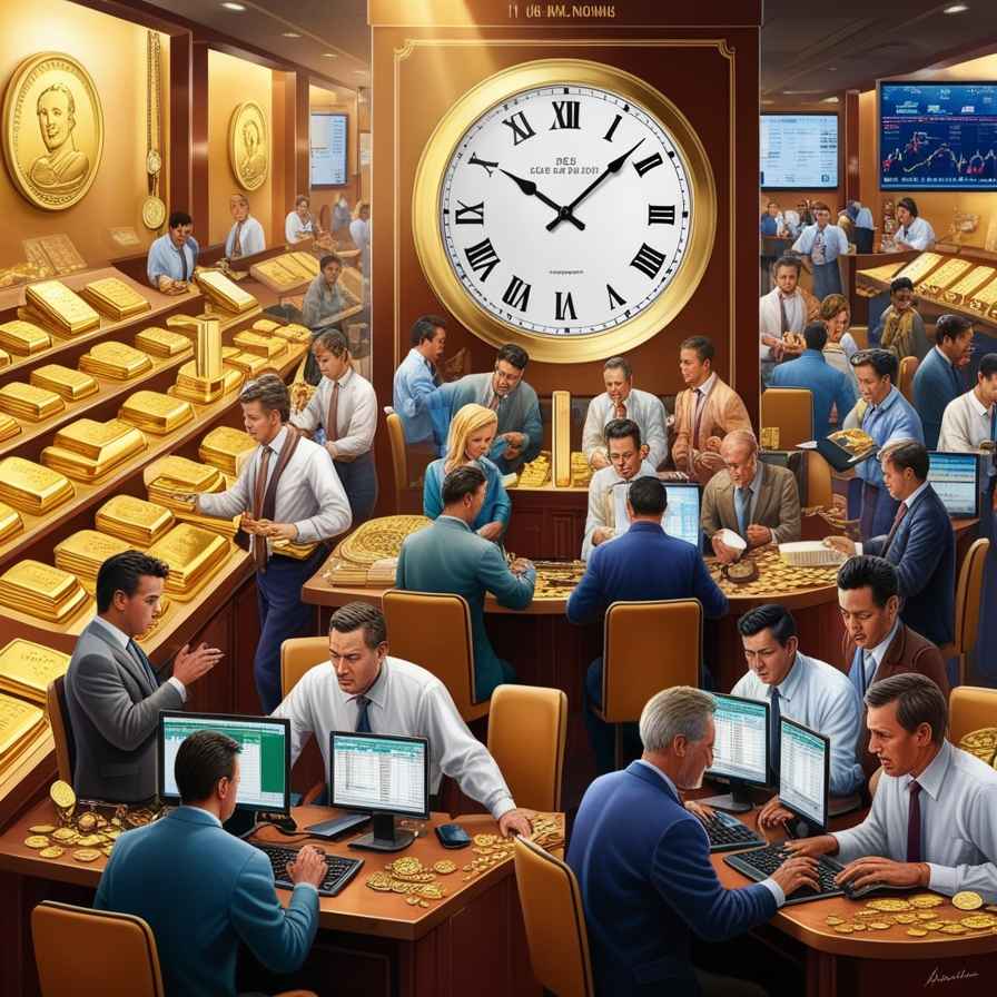  آیا ساعت باز شدن قیمت طلا در ایران با جهان متفاوت است؟