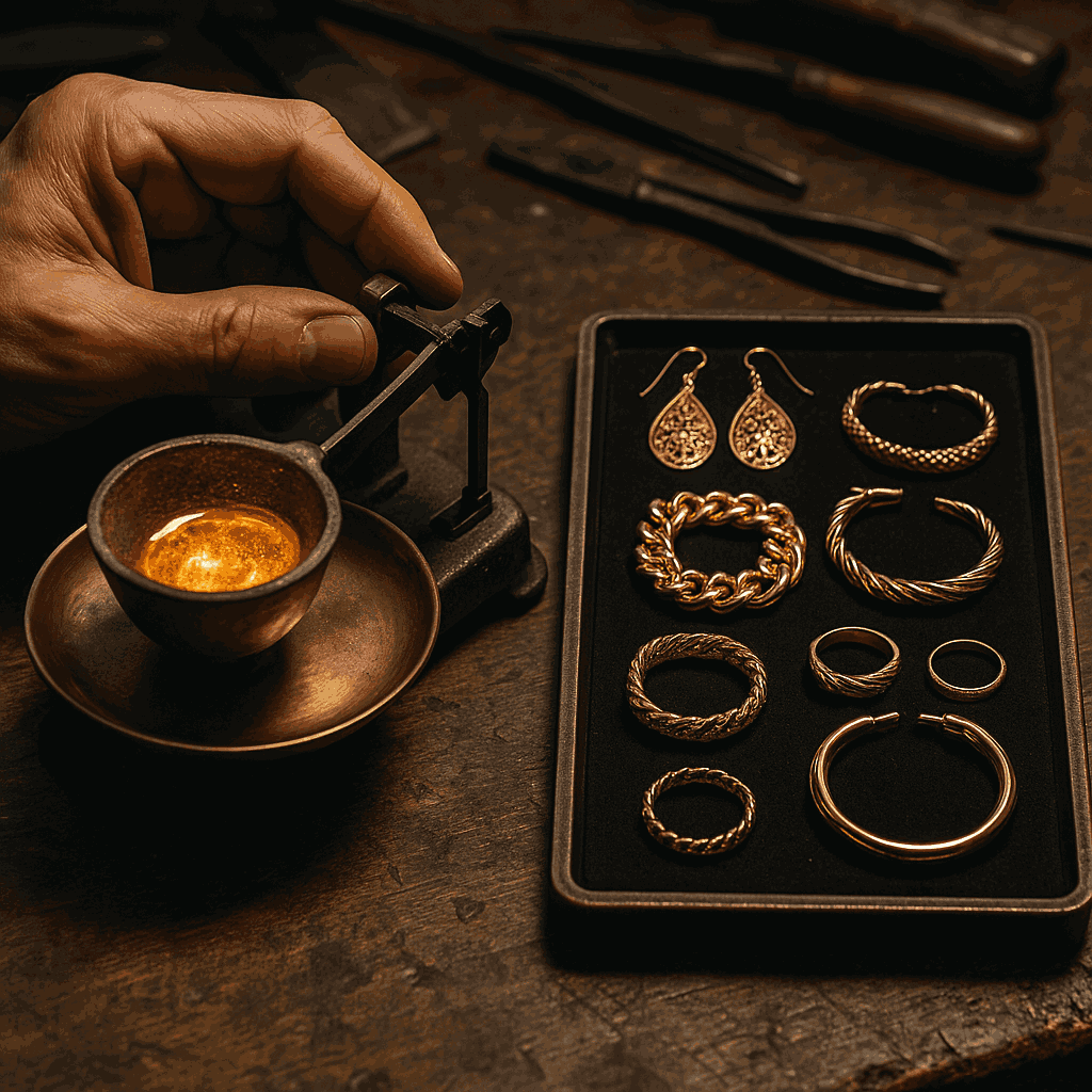 طلای آب شده یا طلای زینتی؟