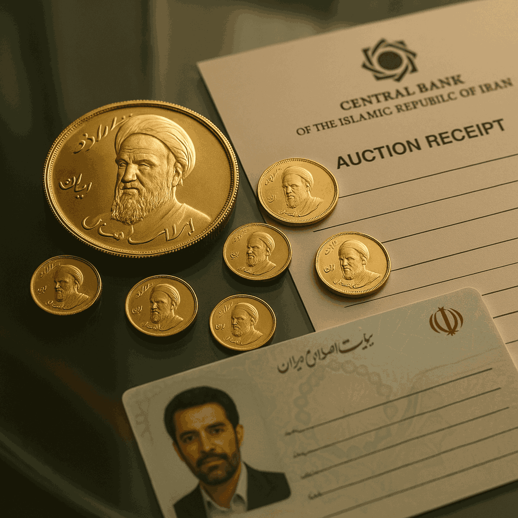 جزییات حراج سکه بانک مرکزی در 1404
