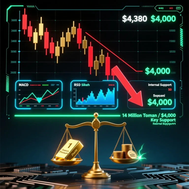 تحلیل قیمت طلا امروز ۳۰ مهر ۱۴۰۴