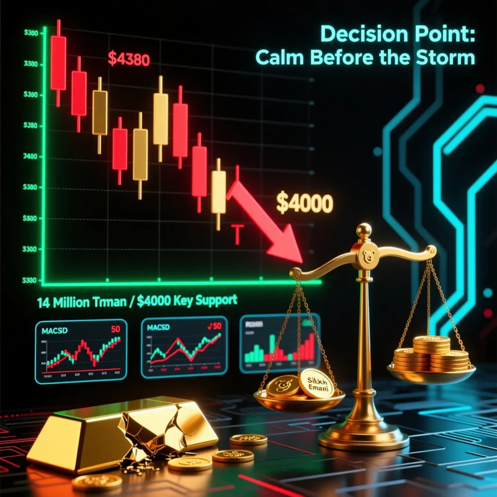 تحلیل قیمت طلا امروز 30 مهر 1404