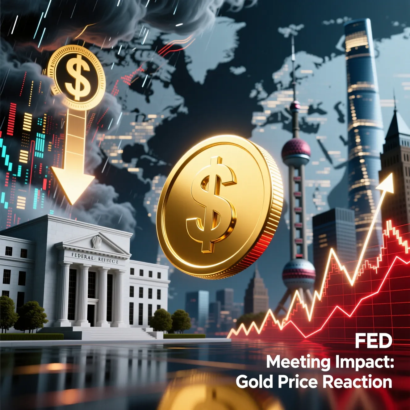 نشست تعیینکننده فدرال رزرو برای قیمت طلای جهانی در هفته آینده: آیا صعود بزرگ در راه است؟