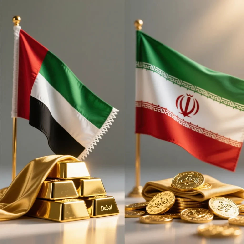 خرید طلا در دبی بهتر است یا ایران؟مقایسه قیمت، مالیات و اجرت طلا در ۱۴۰۴