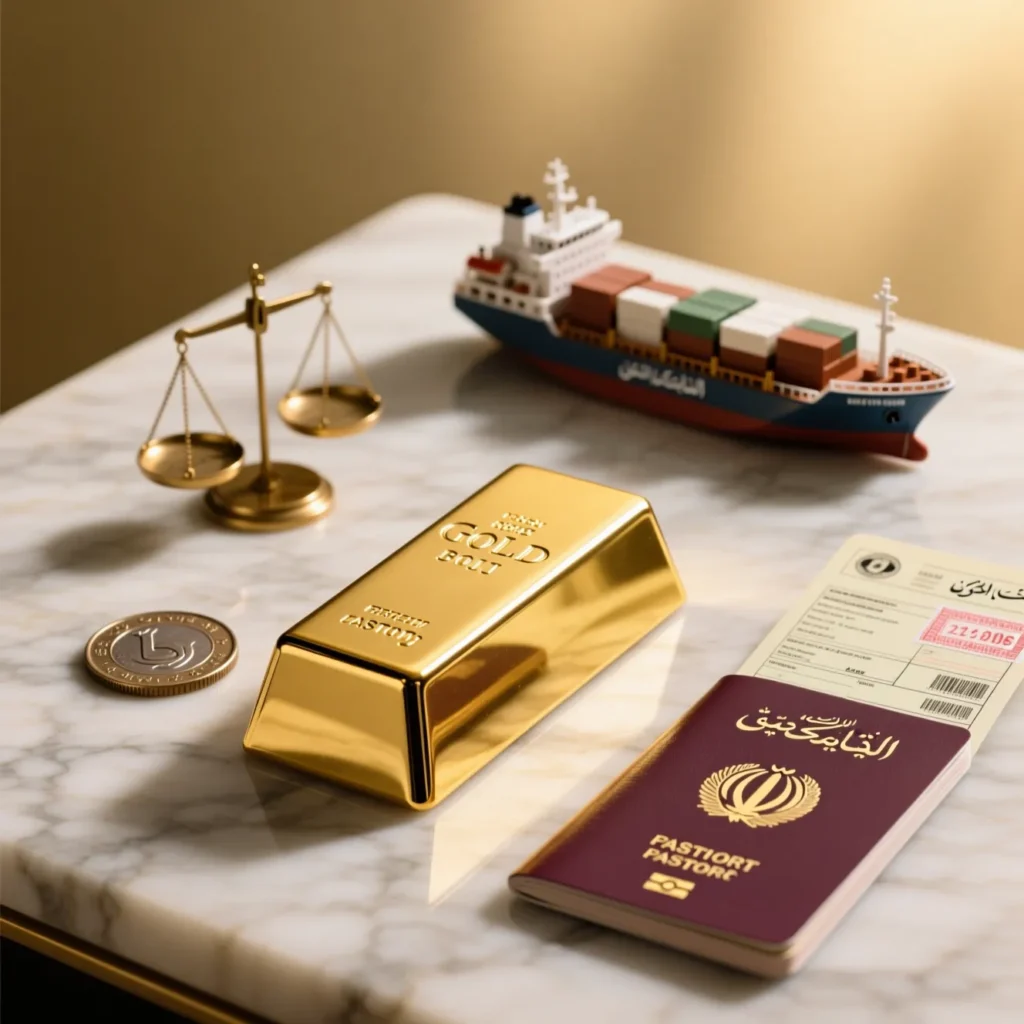 راهنمای جامع خرید طلا از ترکیه و واردات به ایران: سقف مجاز، مالیات و ریسکهای گمرکی