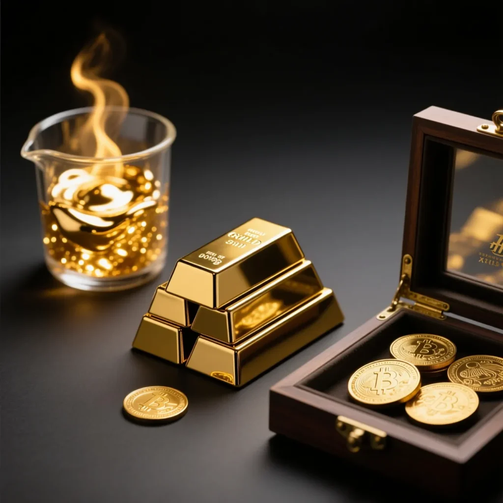 بهترین نوع طلا برای سرمایهگذاری:طلا آب شده، شمش یا سکه؟ (جدول مقایسه کارمزد و ریسک)