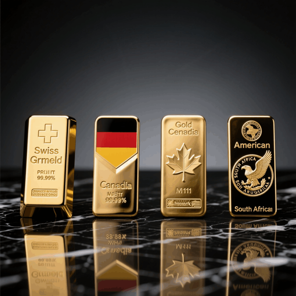 بهترین طلا برای سرمایه‌گذاری و کیفیت ساخت مال کدام کشور است؟